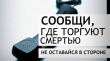 В Архангельской области стартует первый этап акции «Сообщи, где торгуют смертью!»